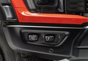 Ford F-150 Off-Road Driving Light Kit - Front - Ford Racing - Rigid SR-M Driving Lamps, Plug-and-Play, Pair - `21-`23